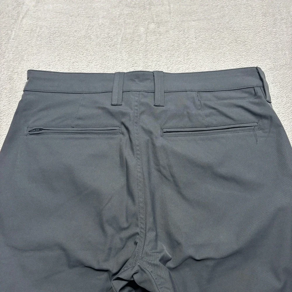 Bluffworks‎ Pants Mens 30x32 Gray Tailored Fit Performance Travel Ascender Chino